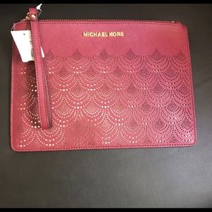MK Michael Kors Wristlet Handbag Clutch